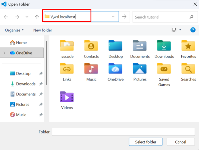 screenshot
                                  of file explorer showing file picker address
                                  bar